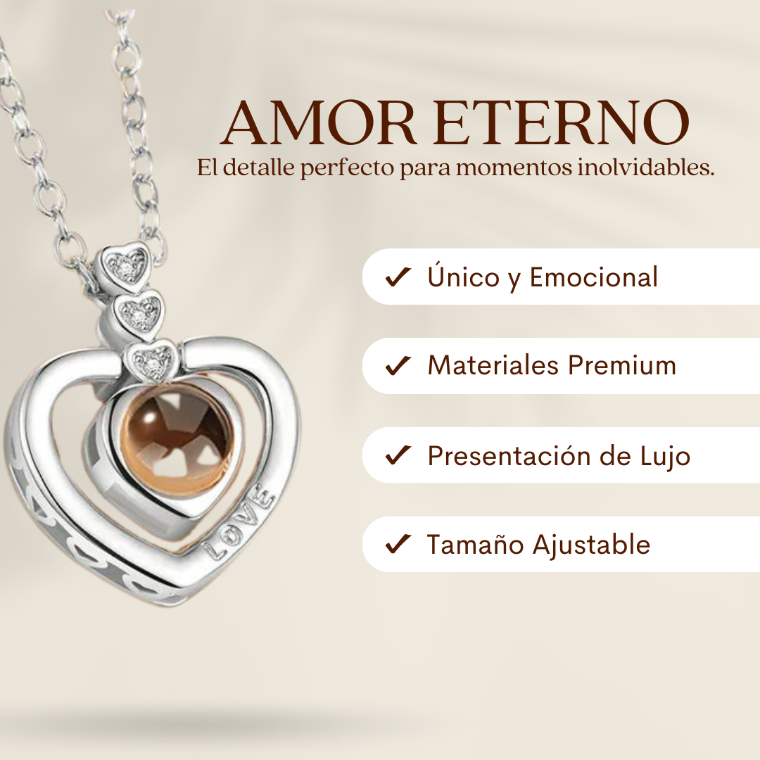 Amor Eterno🩷[Collar de Plata]