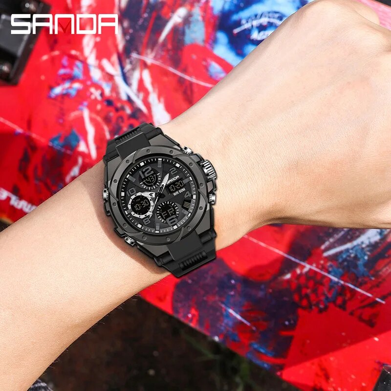 NUEVO RELOJ SANDA 6008